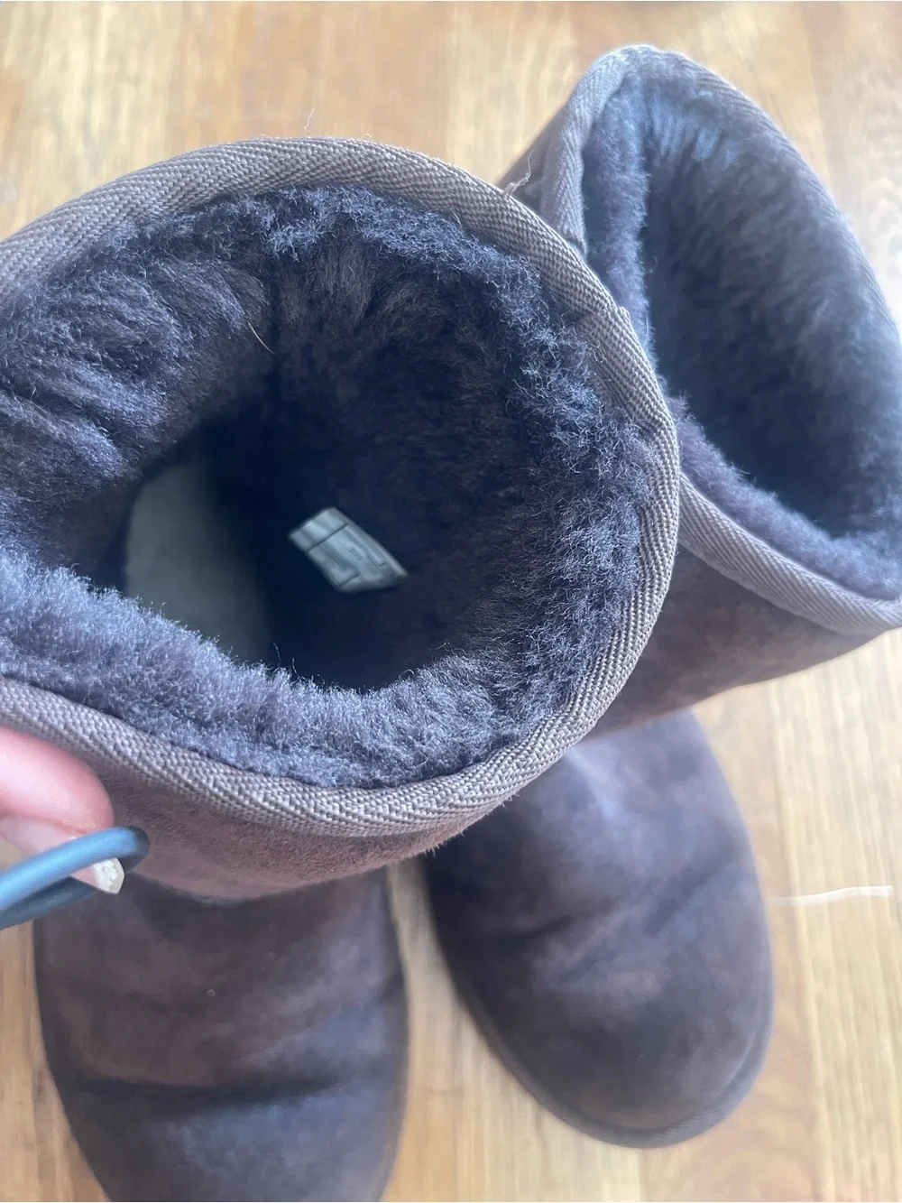 UGG water stains